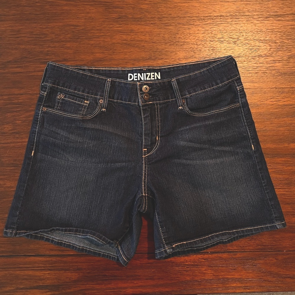 Denizen: Dark Wash Denim Shorts, Size 8